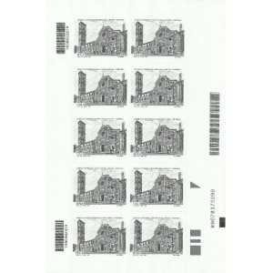 ITALIA - 2020 - 900° della Basilica Cattedrale di Santa Maria Assunta - Volterra - 1 MF da 10 v. (E.C. di Italia con Vaticano)
