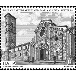 ITALIA - 2020 - 900° della Basilica Cattedrale di Santa Maria Assunta - Volterra - 1 v. (E.C. di Italia con Vaticano)