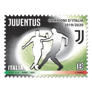 ITALIA - 2020 - Juventus campione d'Italia - 1 v. con codice a barre
