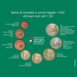 ITALIA - 2020 - Serie divisionale - 8 monete FDC