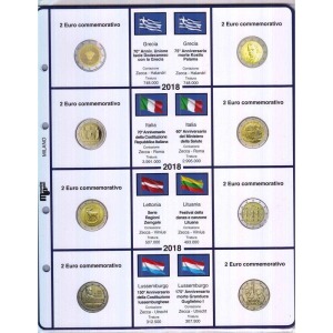 MASTER PHIL - Inserti 2 € commemorativi (esclusa Germania) 2018