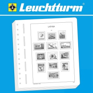 LEUCHTTURM - Lettonia 1918/1940 - Con taschine