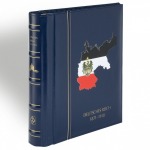 LEUCHTTURM - SUPER OFFERTA: Cartella Impero Tedesco con fogli 1872/1918 e custodia design classico