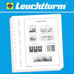 LEUCHTTURM - Stati Uniti Giornali 1865/1911 - Con taschine