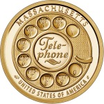 STATI UNITI - 2020 - 1 $ Innovazioni: Tele-phone (Massachusetts) - Zecca P FDC