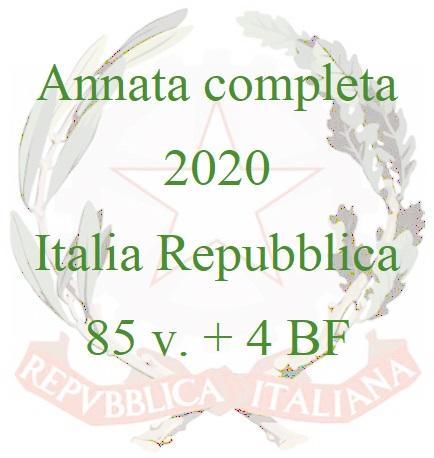 2020 Annata completa 85 v. 4 BF Italia ITALIA - 2020 - Annata completa - 85 v. + 4 BF