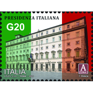 ITALIA - 2020 - Presidenza italiana del G20 - 1 v. con codice a barre