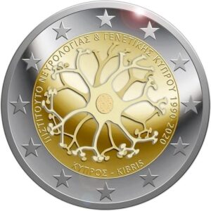 CIPRO - 2020 - 2 € 30° dell'Istituto di Neurologia e Genetica - FDC da rotolino