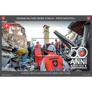 SMOM - 2020 - 50° del Corpo Italiano di Soccorso del S.M.O.M. - 1 BF