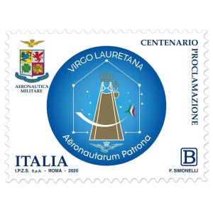 ITALIA - 2020 - Madonna di Loreto - 1 v. con codice a barre