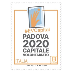 ITALIA - 2020 - Padova capitale europea del volontariato 2020 - 1 v. con codice a barre