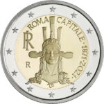 ITALIA - 2021 - 2 € Roma Capitale - PROOF in cofanetto