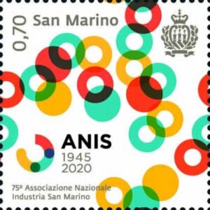 SAN MARINO - 2020 - 75° dell'Associazione Nazionale Industria San Marino - 1 v.