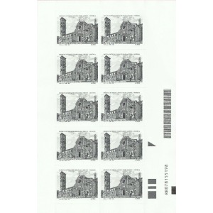 VATICANO - 2020 - 900° della Basilica Cattedrale di Santa Maria Assunta - Volterra - 1 MF da 10 v. (E.C. di Vaticano con Italia)