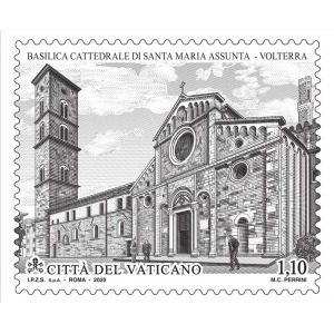 VATICANO - 2020 - 900° della Basilica Cattedrale di Santa Maria Assunta - Volterra - 1 v. (E.C. di Vaticano con Italia)