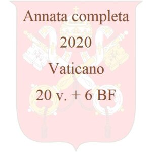 VATICANO - 2020 - Annata completa - 20 v. + 6 BF