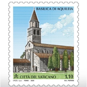 VATICANO - 2020 - Basilica di Aquileia - 1 v. (E.C. di Vaticano con Italia, SMOM)