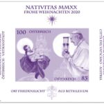AUSTRIA - 2020 - Natale - 1 mini folder (E.C. di Austria con Vaticano)
