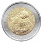 SAN MARINO - 2021 - 2 € 450° della nascita di Caravaggio - FDC in folder