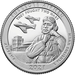 2021 25 c. Tuskegee Airmen National Historic Site Alabama USA