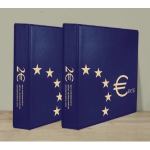 MARINI - Cartella a 4 anelli EURODUE vol. 1 senza custodia - Blu
