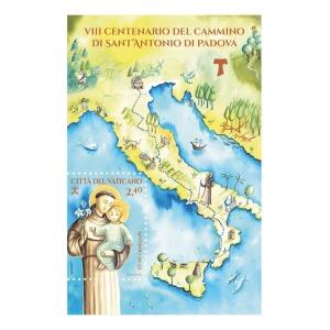 VATICANO - 2021 - 800° del Cammino di Sant'Antonio di Padova - 1 BF