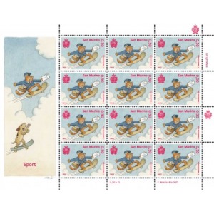 SAN MARINO - 2021 - Sport - 3 MF da 12 v. con illustrazione