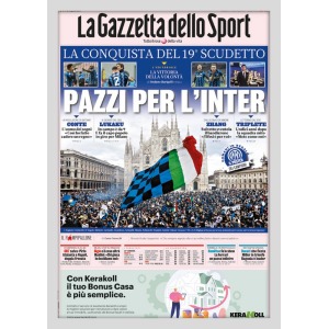 C20 - (prima pagina Gazzetta 03 maggio 2021)