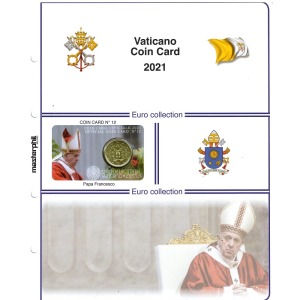 MASTER PHIL - Inserto COIN CARD n. 12 VATICANO 2021