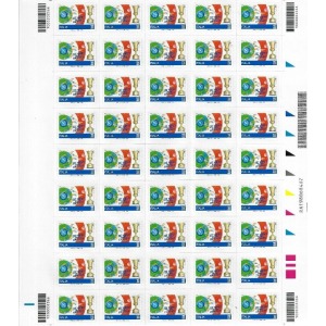 ITALIA - 2020 - Napoli vincitore della Coppa Italia 2020 - 1 foglio da 45 v.