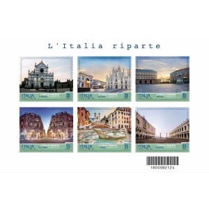ITALIA - 2021 - L'Italia riparte - 1 BF