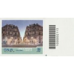 2021 L Italia riparte 6 v. codice barre destra da 28 Italia Palermo
