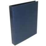 LINDNER - Cartella a 4 anelli HARTBERGER BIG STANDARD con custodia - Blu
