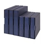 LINDNER - Custodia per cartelle HARTBERGER SMALL LUXUS - Blu