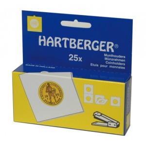 LINDNER - Oblò da pinzare grandi HARTBERGER da 40 mm - 25 pz.