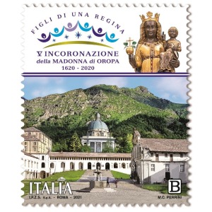 ITALIA - 2021 - Santuario di Oropa - 1 v. con codice a barre