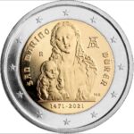 SAN MARINO - 2021 - 2 € 550° della nascita Albrecht Dürer - FDC in folder