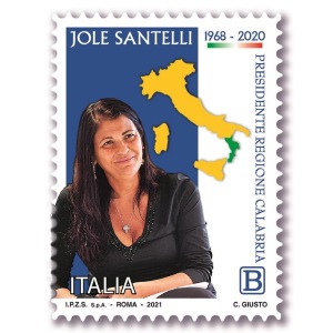 ITALIA - 2021 - Jole Santelli - 1 v. con codice a barre