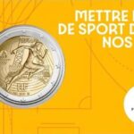 FRANCIA - 2021 - 2 € Olimpiadi di Parigi 2024 - FDC in coin card (set 5 colori)
