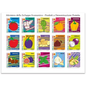 ITALIA - 2021 - Prodotti agroalimentari italiani DOP - 1 BF