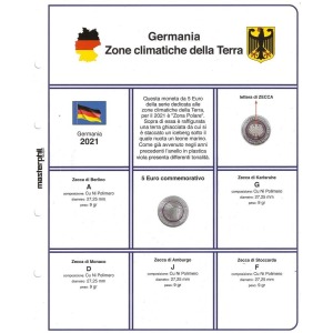 MASTER PHIL - Inserto 5 € commemorativo Germania Zona Polare 2021