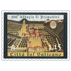 VATICANO - 2021 - 900° dell'Abbazia di Prémontré - 1 v.