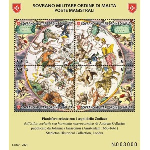 SMOM - 2021 - Costellazioni dello zodiaco - 1 BF