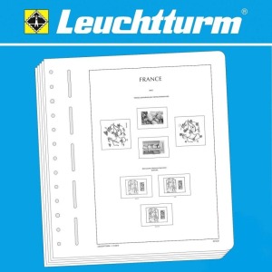 LEUCHTTURM - Francia Autoadesivi Grandi Utenti 2019 - Con taschine