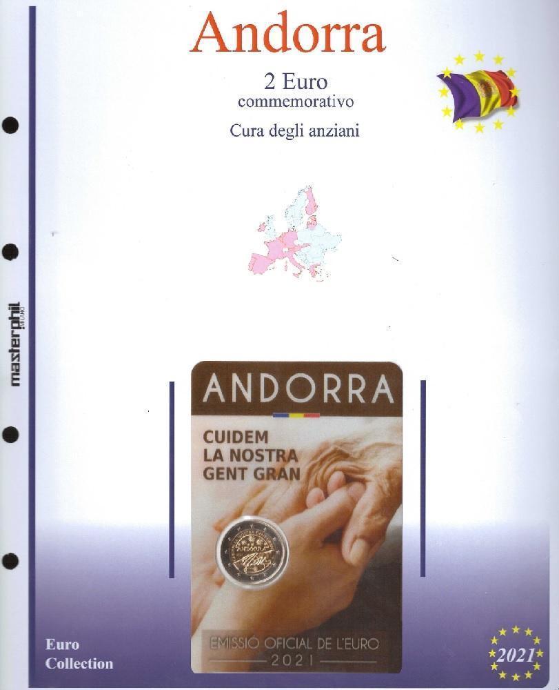 MASTER PHIL - Inserto 2 € commemorativo Cura degli anziani in blister 2021