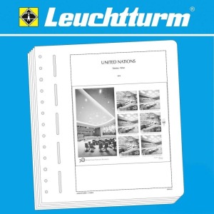 LEUCHTTURM - ONU Vienna MF francobolli personalizzati 2016 - Con taschine