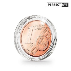LEUCHTTURM - Capsule per monete da 16,25 mm ULTRA PERFECT FIT senza bordo - 10 pz.