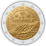 2021 2 Euro Prendiamoci cura dei nostri anziani Andorra
