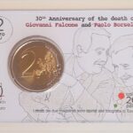 ITALIA - 2022 - 2 € 30° della scomparsa di Giovanni Falcone e Paolo Borsellino - FDC in folder