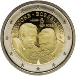 ITALIA - 2022 - 2 € 30° della scomparsa di Giovanni Falcone e Paolo Borsellino - Rotolino speciale